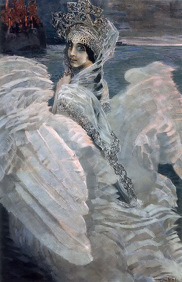 Mikhail Vrubel Swan princess.